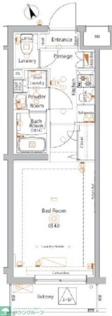 エストゥルース亀戸の物件間取画像